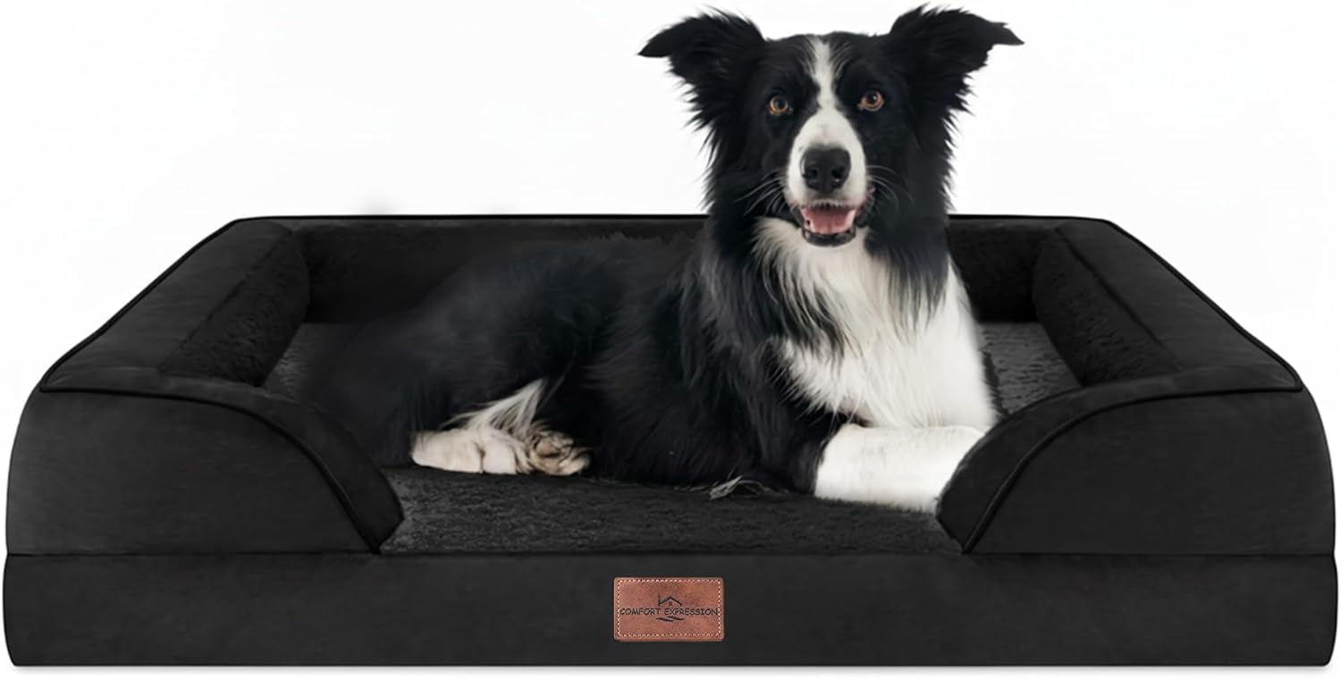 Comfort Expression Orthopedic Dog Bed for Extra Large Dogs 48x30 Inch