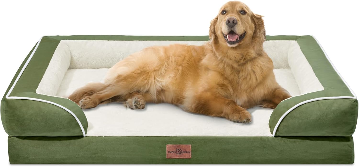 Comfort Expression Orthopedic Dog Bed for Extra Large Dogs 48x30 Inch