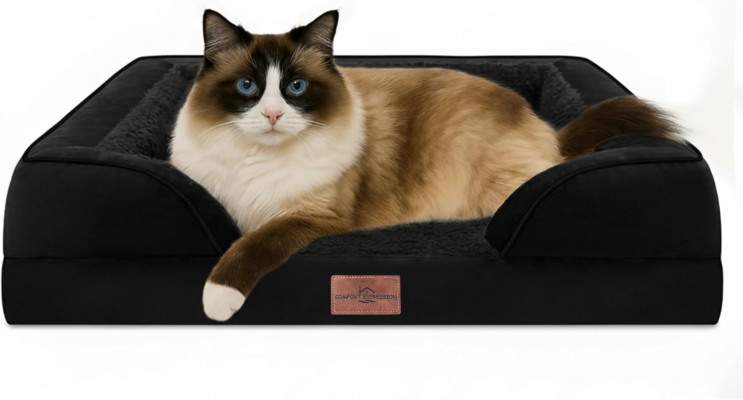 Comfort Expression Orthopedic Dog Bed for Extra Large Dogs 48x30 Inch