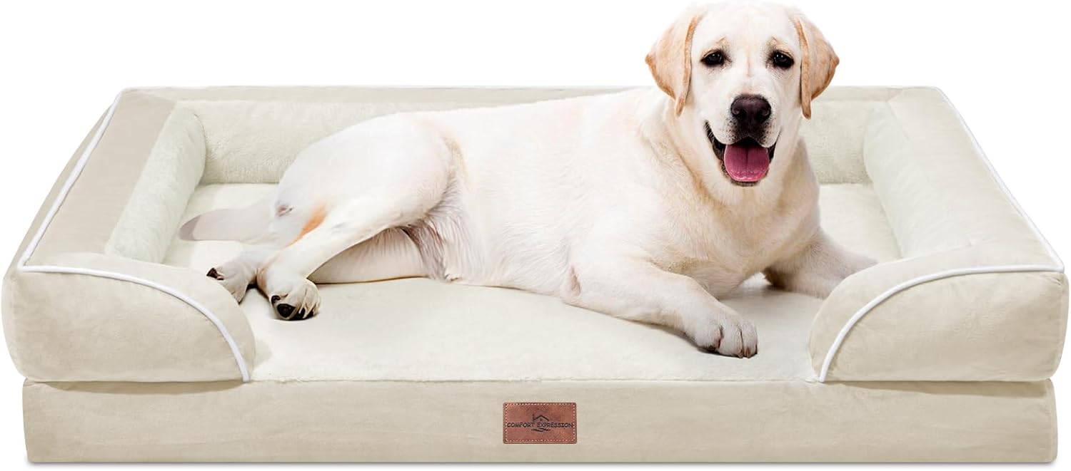 Comfort Expression Orthopedic Dog Bed for Extra Large Dogs 48x30 Inch