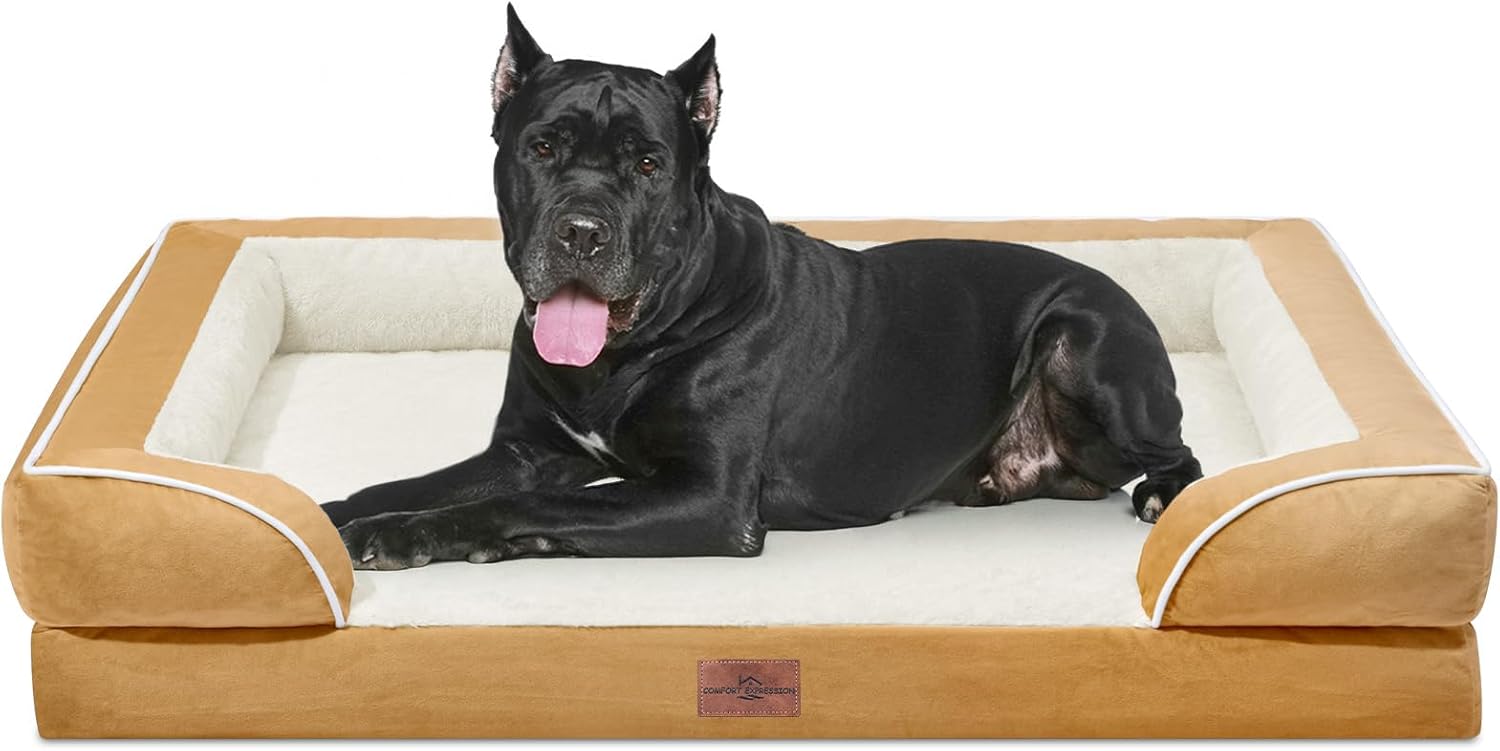 Comfort Expression Orthopedic Dog Bed for Extra Large Dogs 48x30 Inch