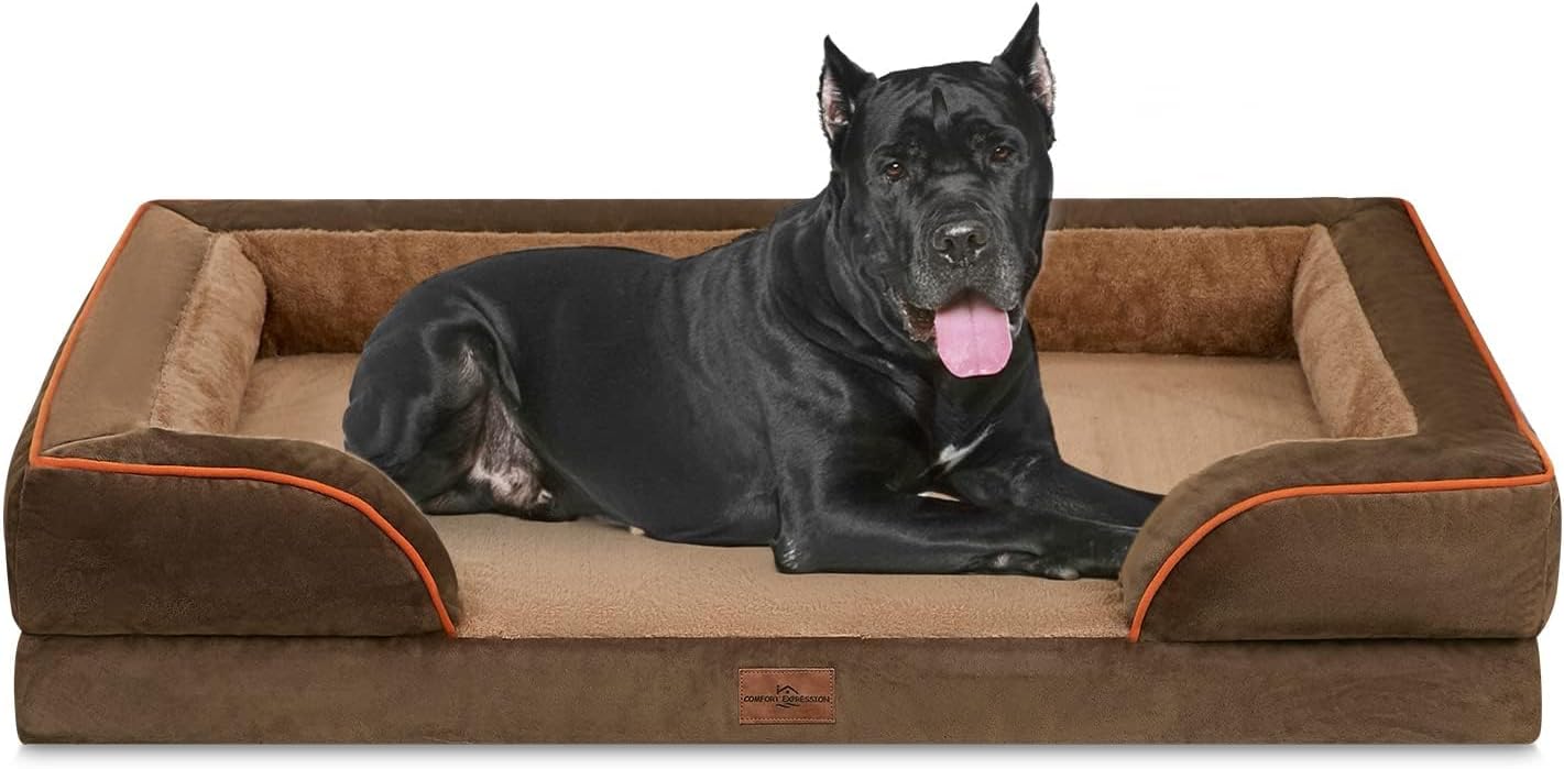 Comfort Expression Orthopedic Dog Bed for Extra Large Dogs 48x30 Inch