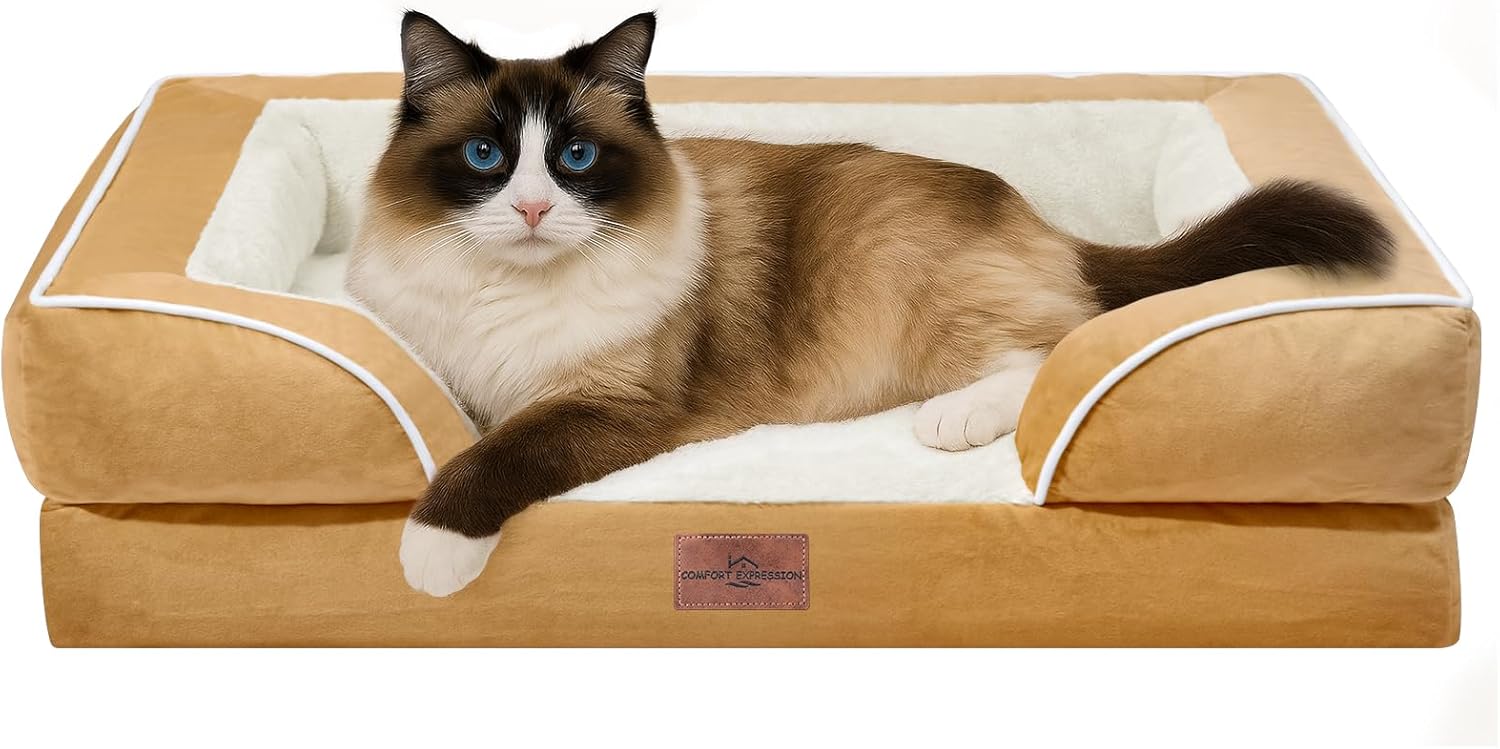 Comfort Expression Orthopedic Dog Bed for Extra Large Dogs 48x30 Inch