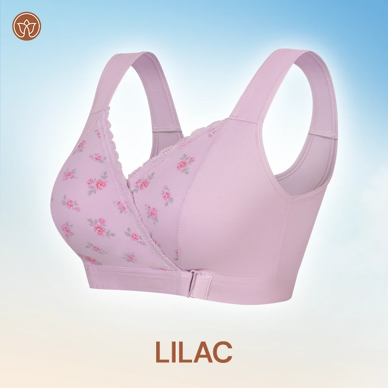 Fiona Bra - Comfortable & Convenient Anti-Sag Front Closure Bra For Seniors-2PCS