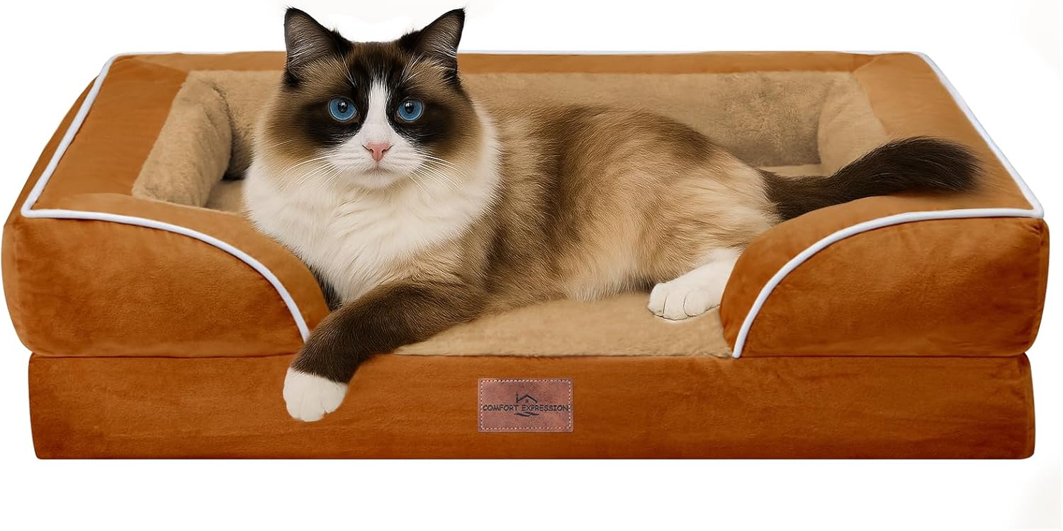 Comfort Expression Orthopedic Dog Bed for Extra Large Dogs 48x30 Inch