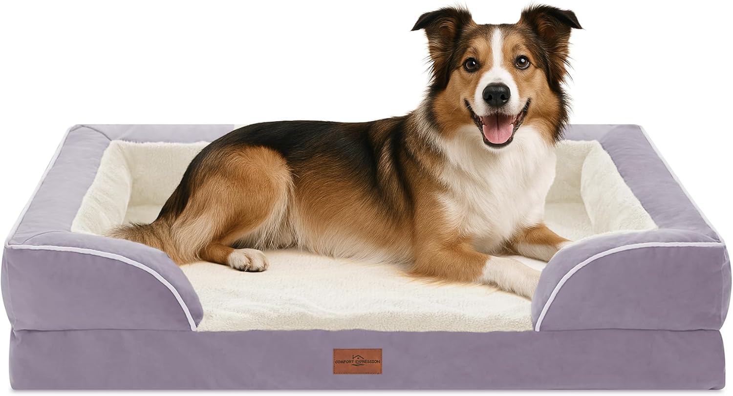 Comfort Expression Orthopedic Dog Bed for Extra Large Dogs 48x30 Inch
