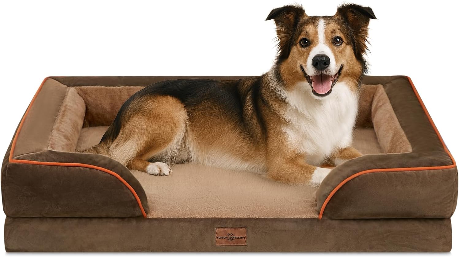 Comfort Expression Orthopedic Dog Bed for Extra Large Dogs 48x30 Inch