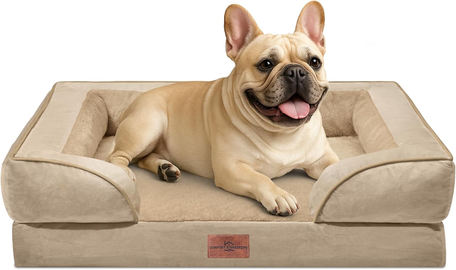 Comfort Expression Orthopedic Dog Bed for Extra Large Dogs 48x30 Inch