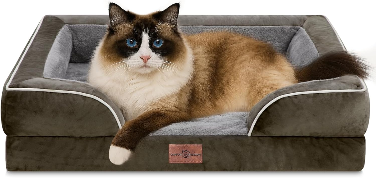 Comfort Expression Orthopedic Dog Bed for Extra Large Dogs 48x30 Inch