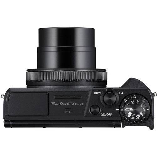PowerShot G7X Mark III with 4.2x Optical Zoom Lens + SanDisk 64GB Memory Card
