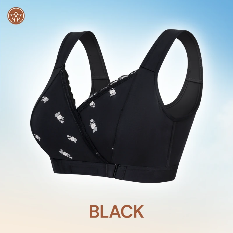 Fiona Bra - Comfortable & Convenient Anti-Sag Front Closure Bra For Seniors-2PCS