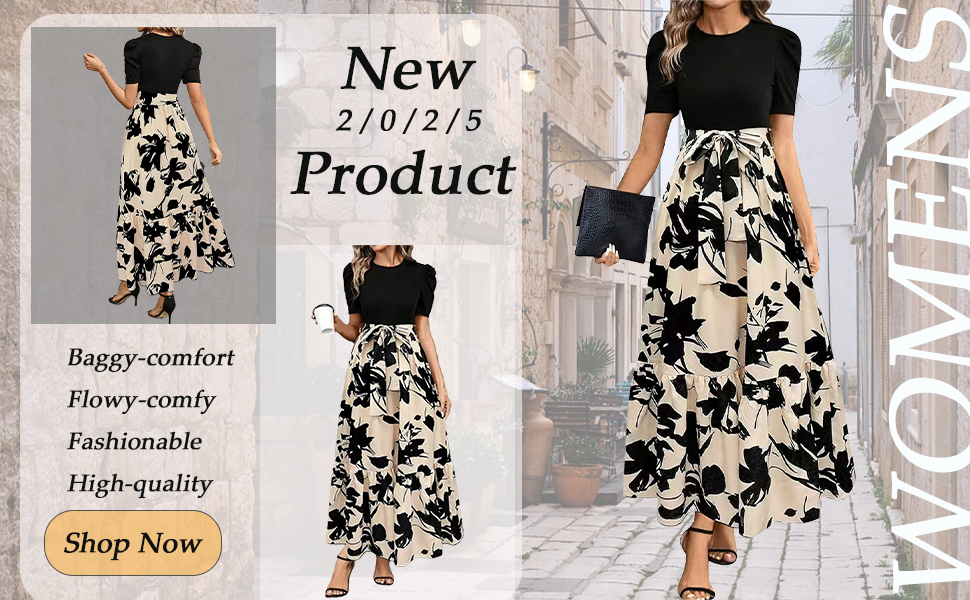 summer dresses for women 2025 floral wedding guest dresses for women teacher dresses for women