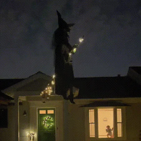 🎃Flying Hover Witch