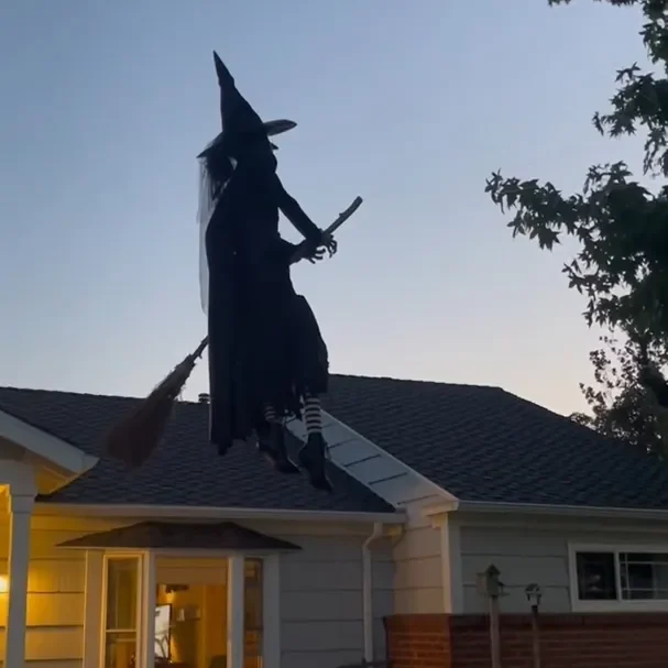 🎃Flying Hover Witch