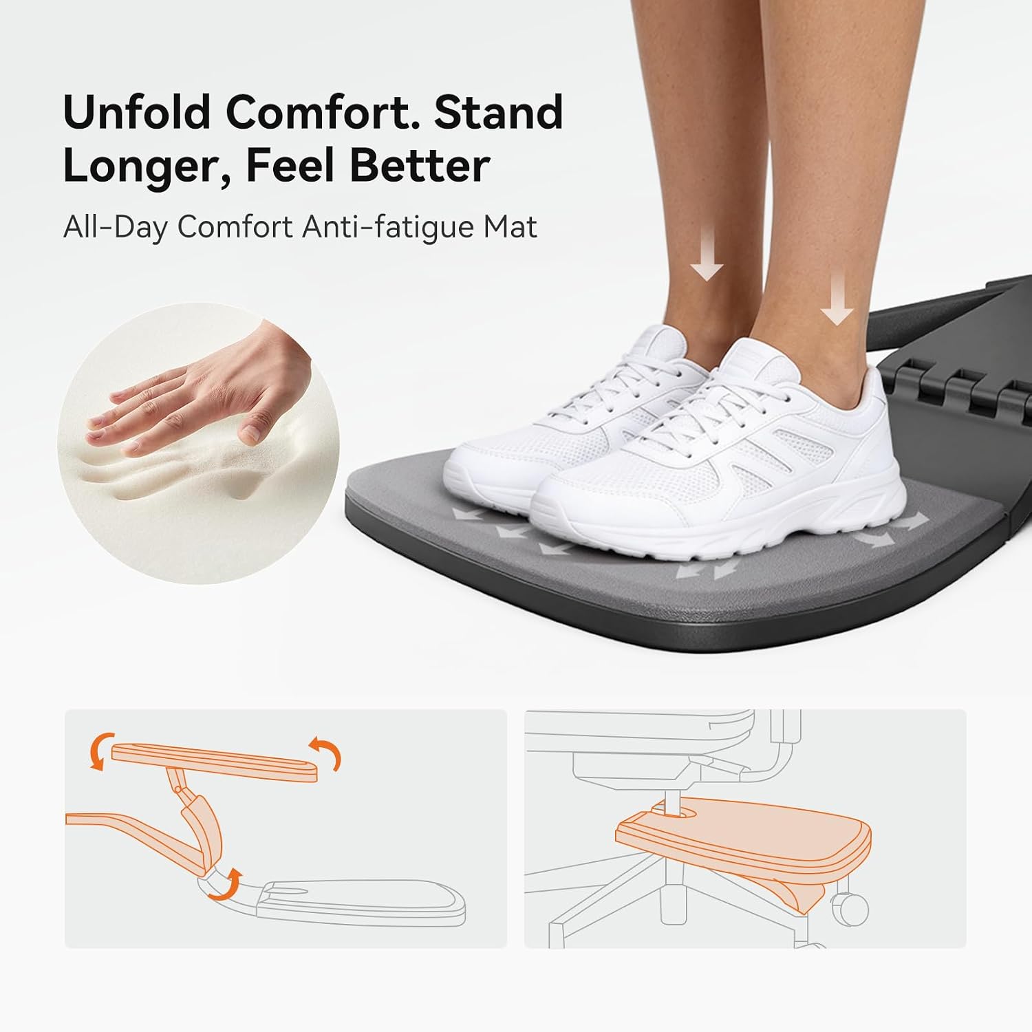 Newtral Standing Desk Chair, Standing Mate Chair for Sit-Stand