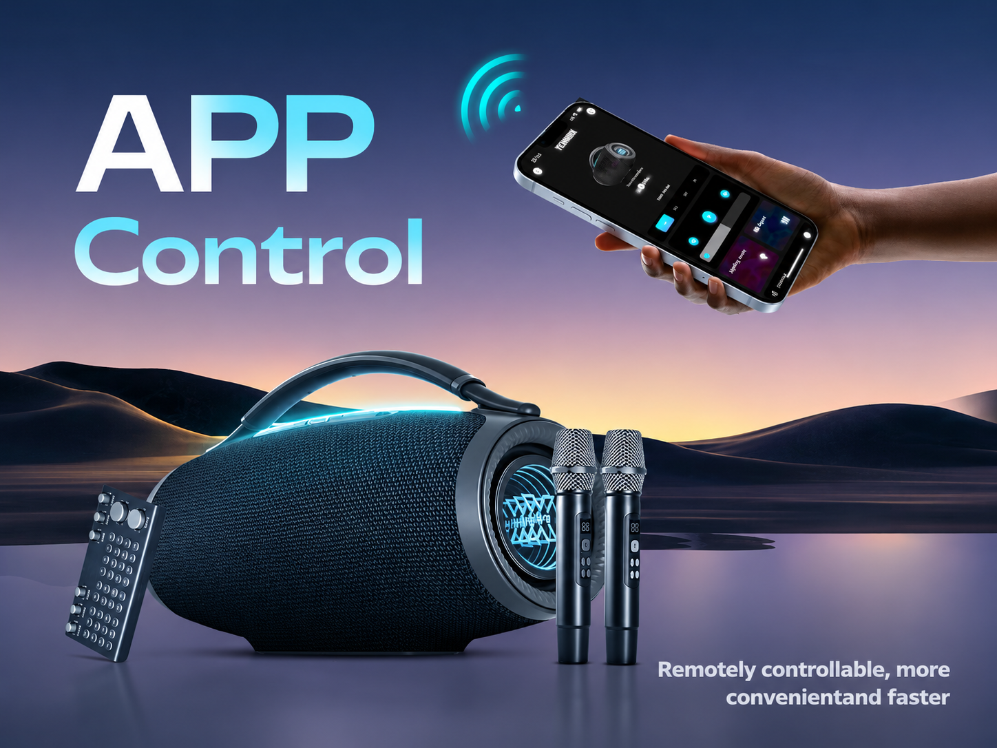 Sonic Boom Ultra K supported app controls