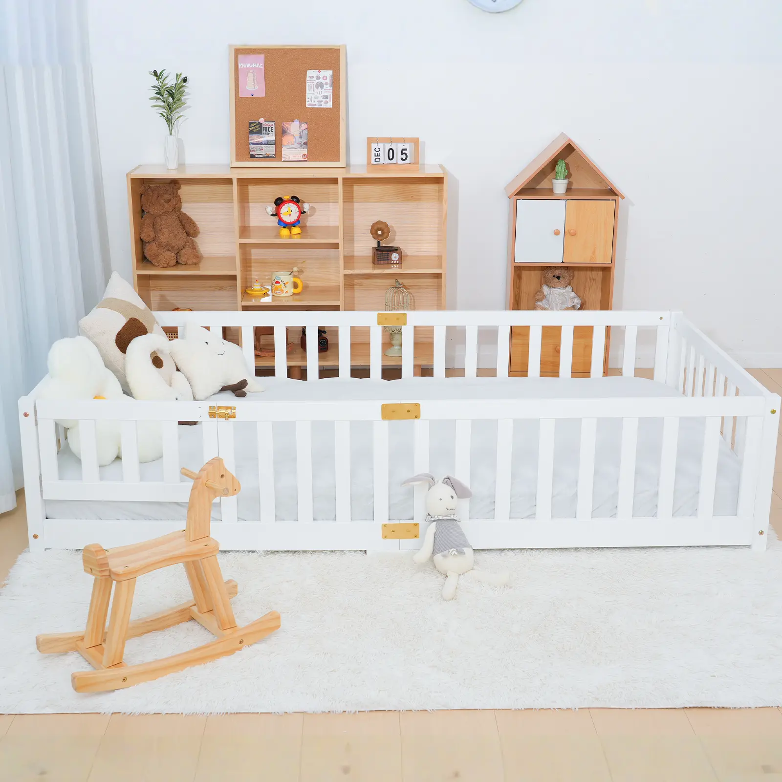 Twin/Full Size Modern MontessoriBed for Toddlers