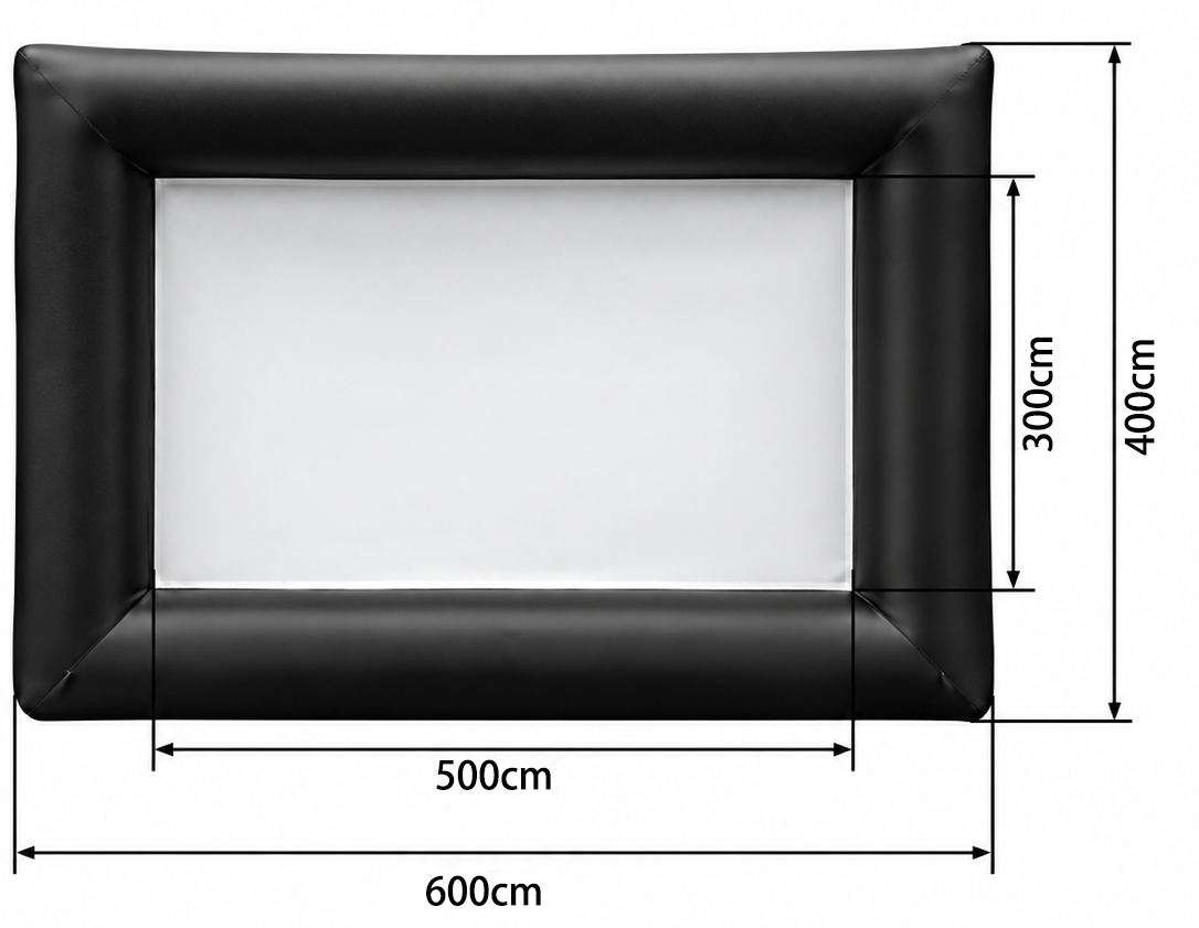🎁 Exclusive Gift: ADMQX Inflatable MovieScreen 24FT Inflatable Projector Screen foroutside