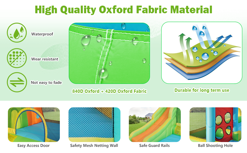 Casa inflable de rebote