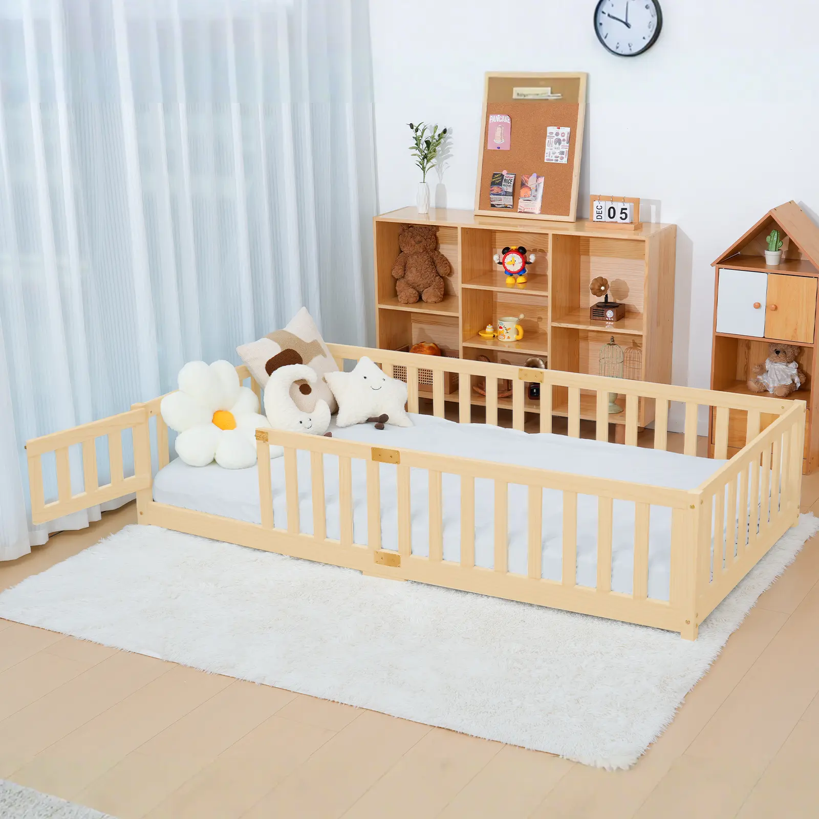 Twin/Full Size Modern MontessoriBed for Toddlers