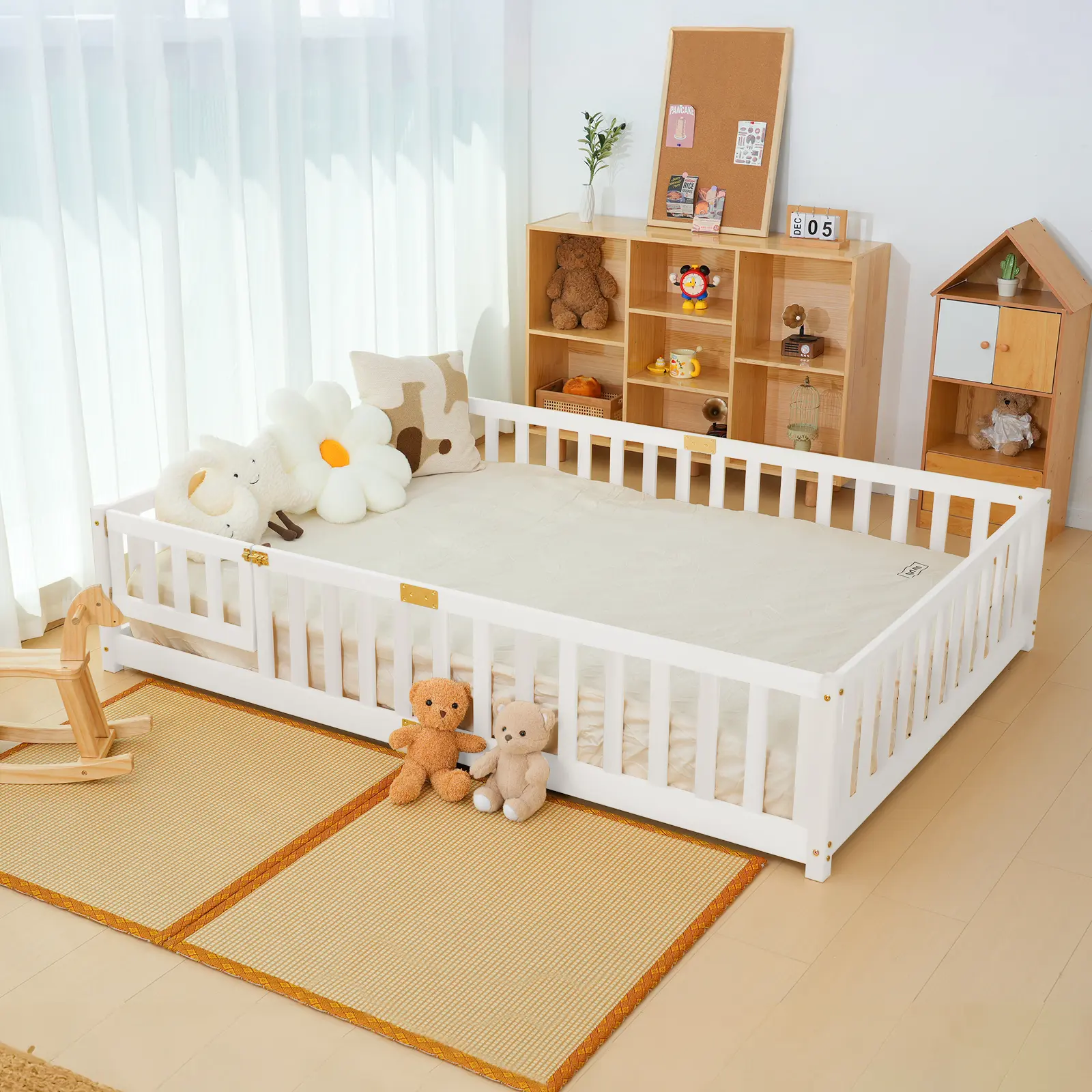 Twin/Full Size Modern MontessoriBed for Toddlers