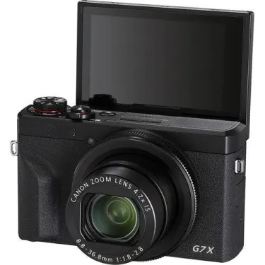 PowerShot G7X Mark III with 4.2x Optical Zoom Lens + SanDisk 64GB Memory Card
