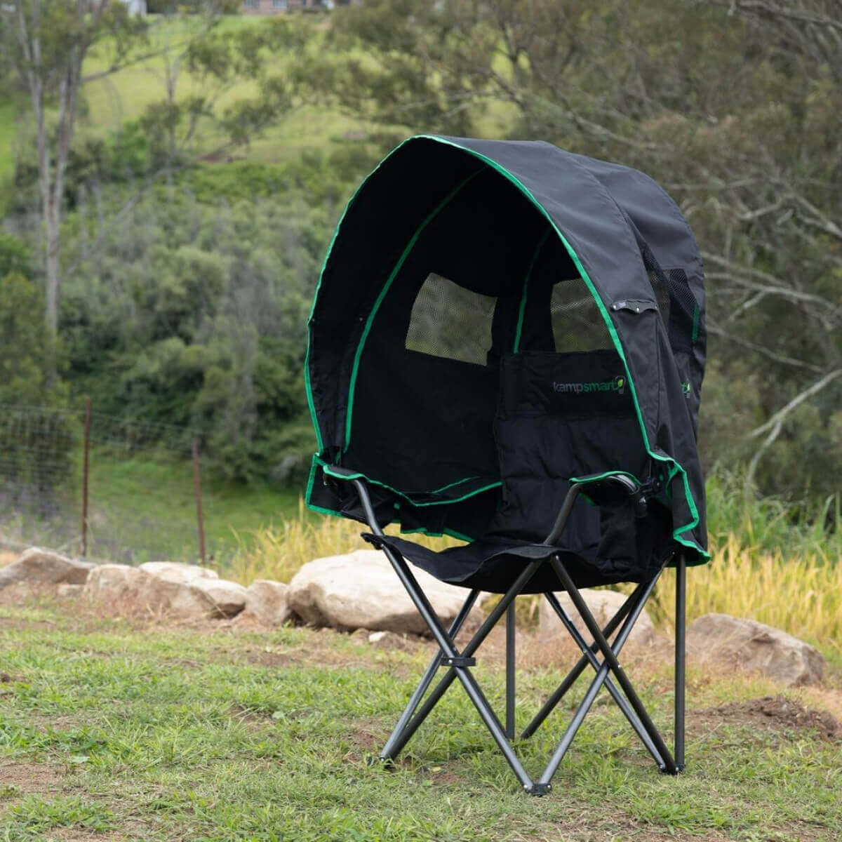 Canopy Chair - Outdoor Chair with Built-In Shade & Engineered Airflow