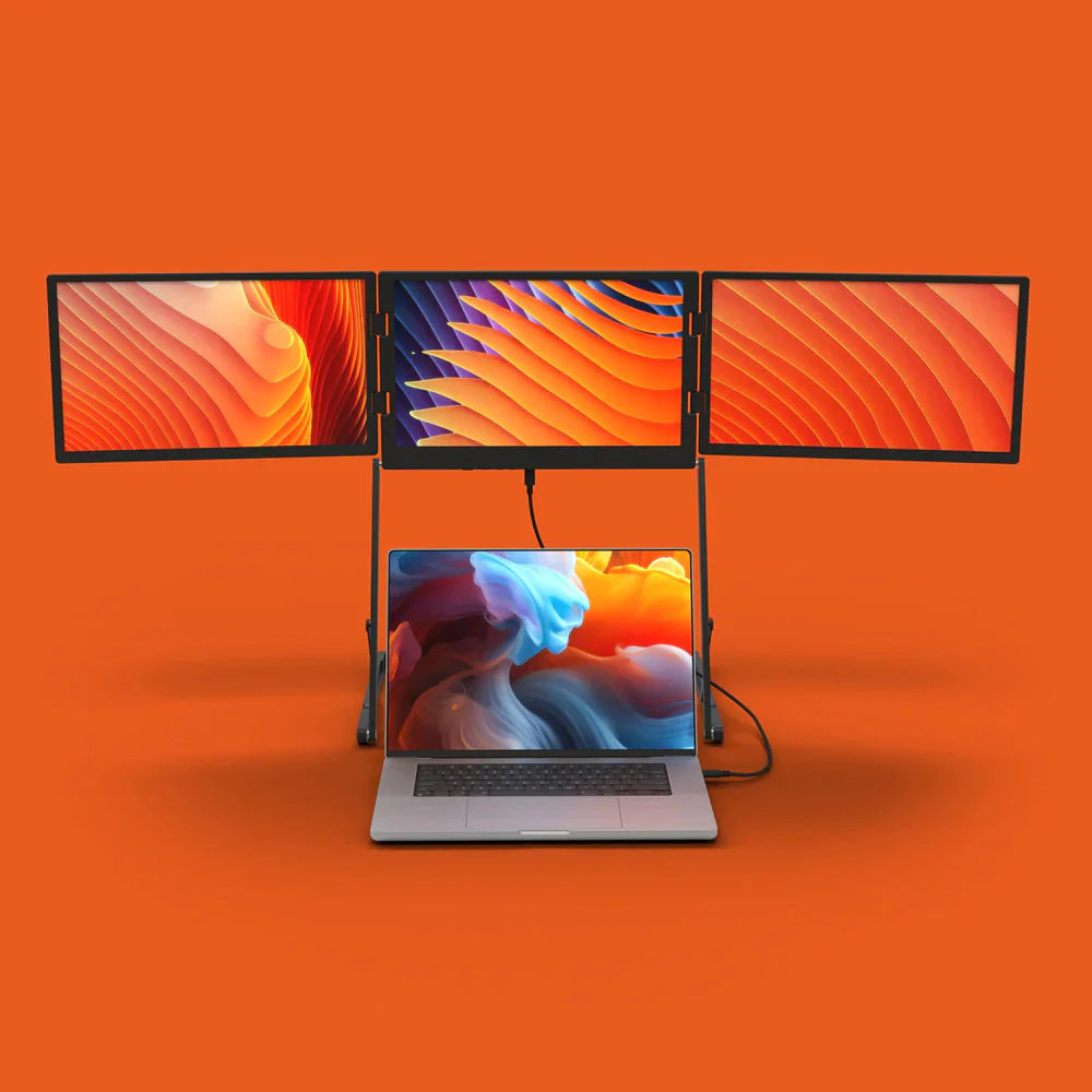 🔥Limited To 50 Units Only €39.99🔥Tri Screen Pro Monitor Extender 15.6"