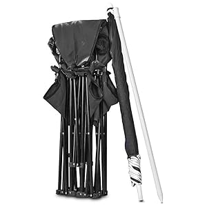 umbrella, chair, camping, foldable, bag