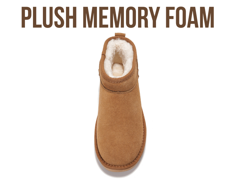 fur shoe house moon office comfortable dress outdoor flat low heel black booties brown ladies fall
