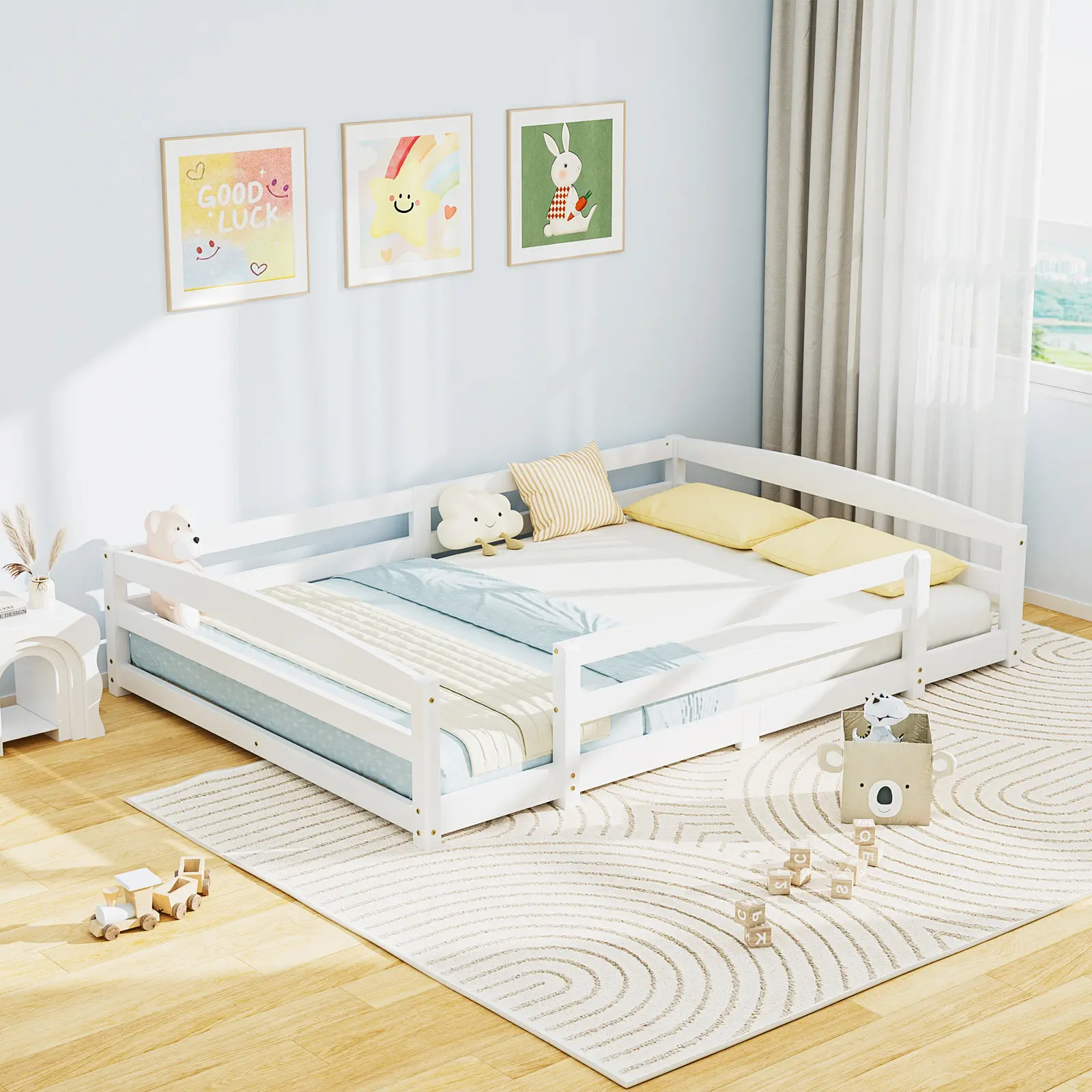 Twin/Full Size Modern MontessoriBed for Toddlers
