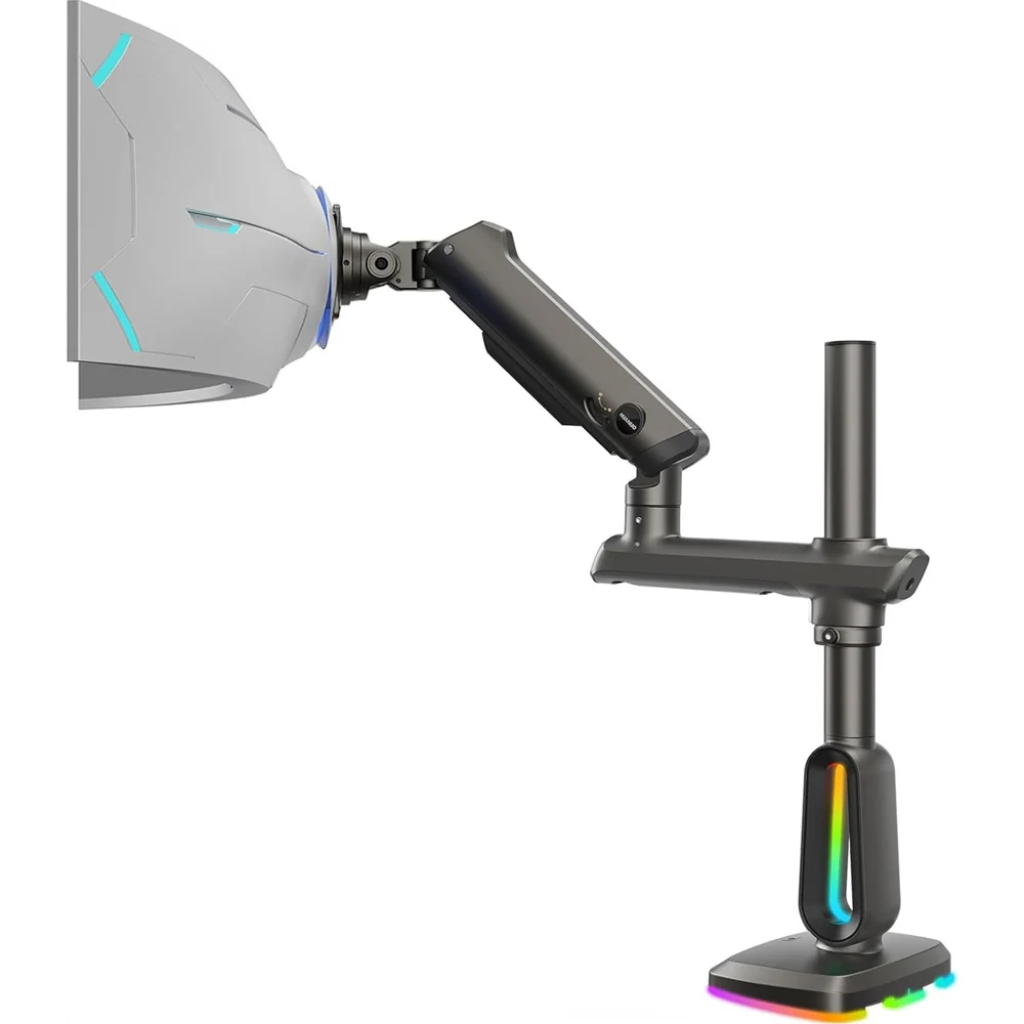 ADMQX Gaming : 4K Screen Monitor + Articulated Arm Complete Setup