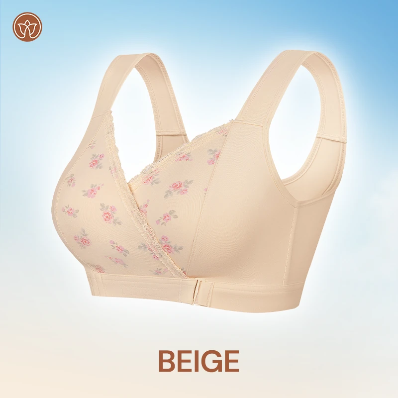 Fiona Bra - Comfortable & Convenient Anti-Sag Front Closure Bra For Seniors-2PCS