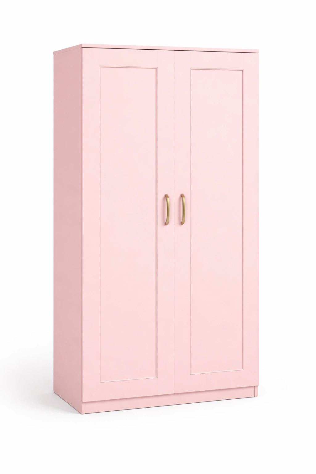 Armoire Chambre Bois Rose Deux Portes-Arvirox
