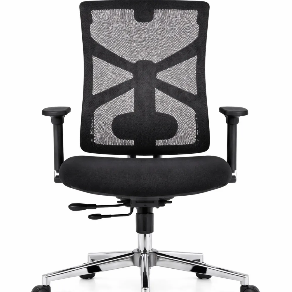 Sedia Ergonomica con Regolazione Completa e Design Contemporaneo