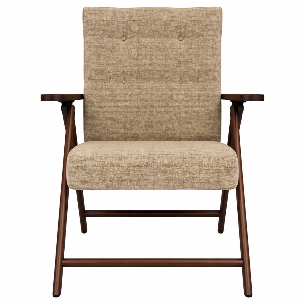 Poltrona Reclinabile Regolabile in Legno di Faggio