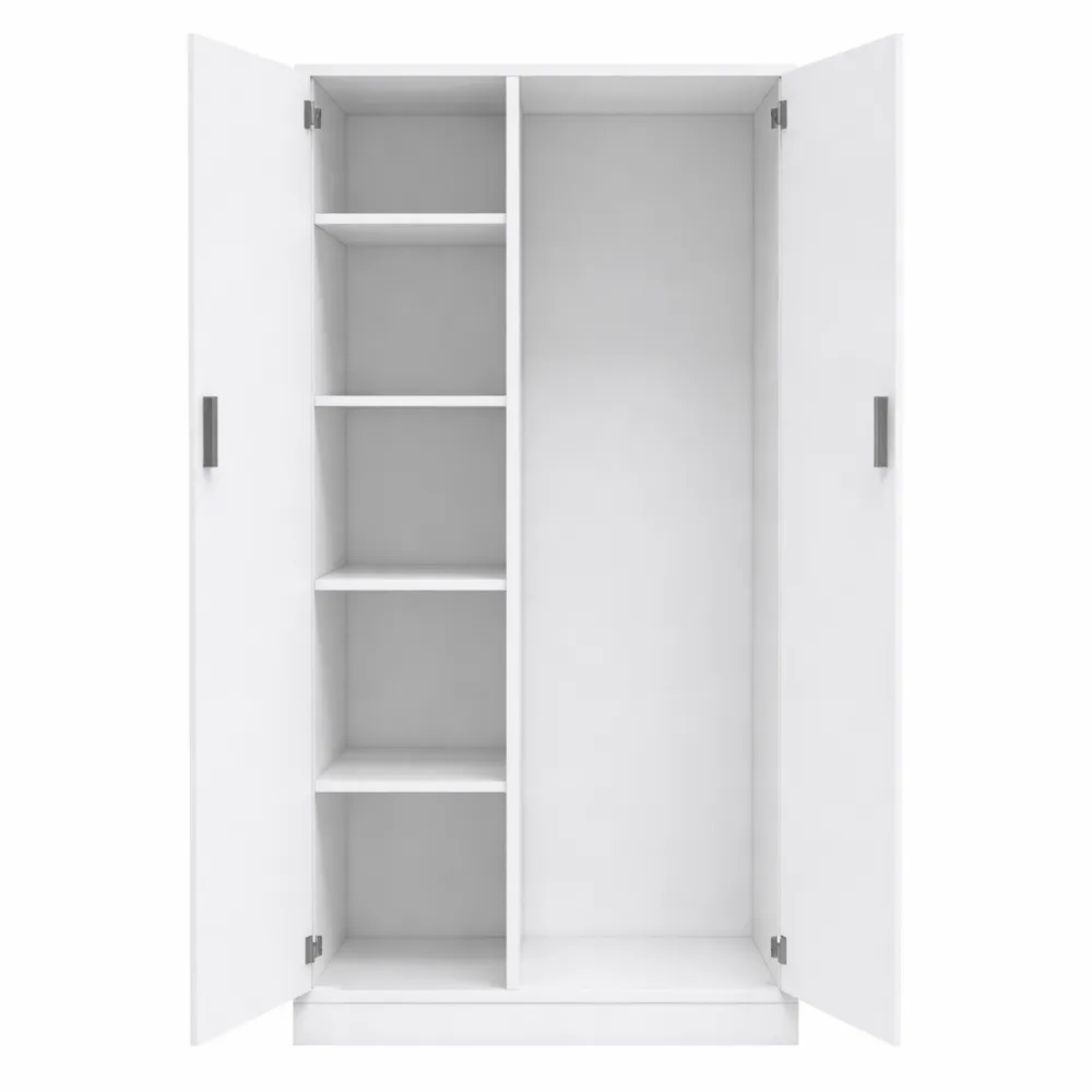 Armadio Multiuso Bianco 73x37x180 cm