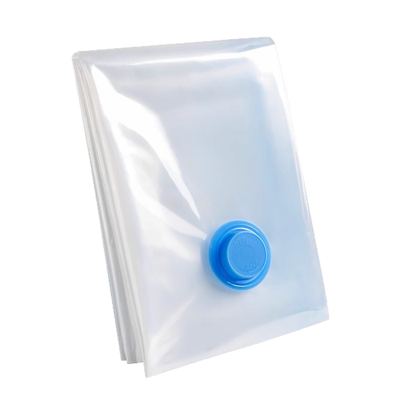 10pcs Vacuum Compression Storage Case Set With Manual Pump-Thickened Transparent Vacuum Compression Storage Bags for Clothes and Quilts – Ideal for Travel and Storing Down Jackets