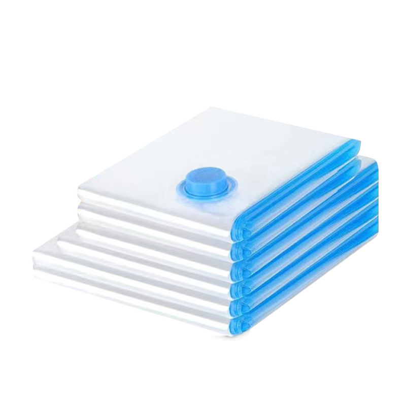 10pcs Vacuum Compression Storage Case Set With Manual Pump-Thickened Transparent Vacuum Compression Storage Bags for Clothes and Quilts – Ideal for Travel and Storing Down Jackets