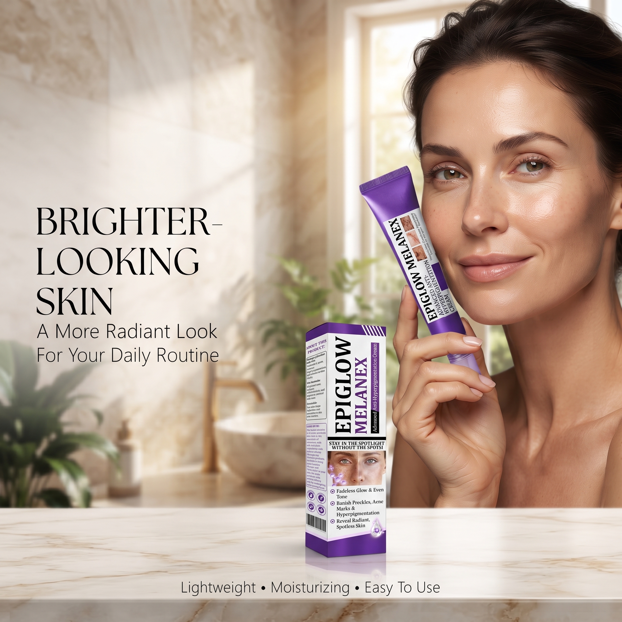 A More Even-Looking, Radiant Complexion-A lightweight daily cream designed to help improve the appearance of uneven-looking skin tone and dullness.