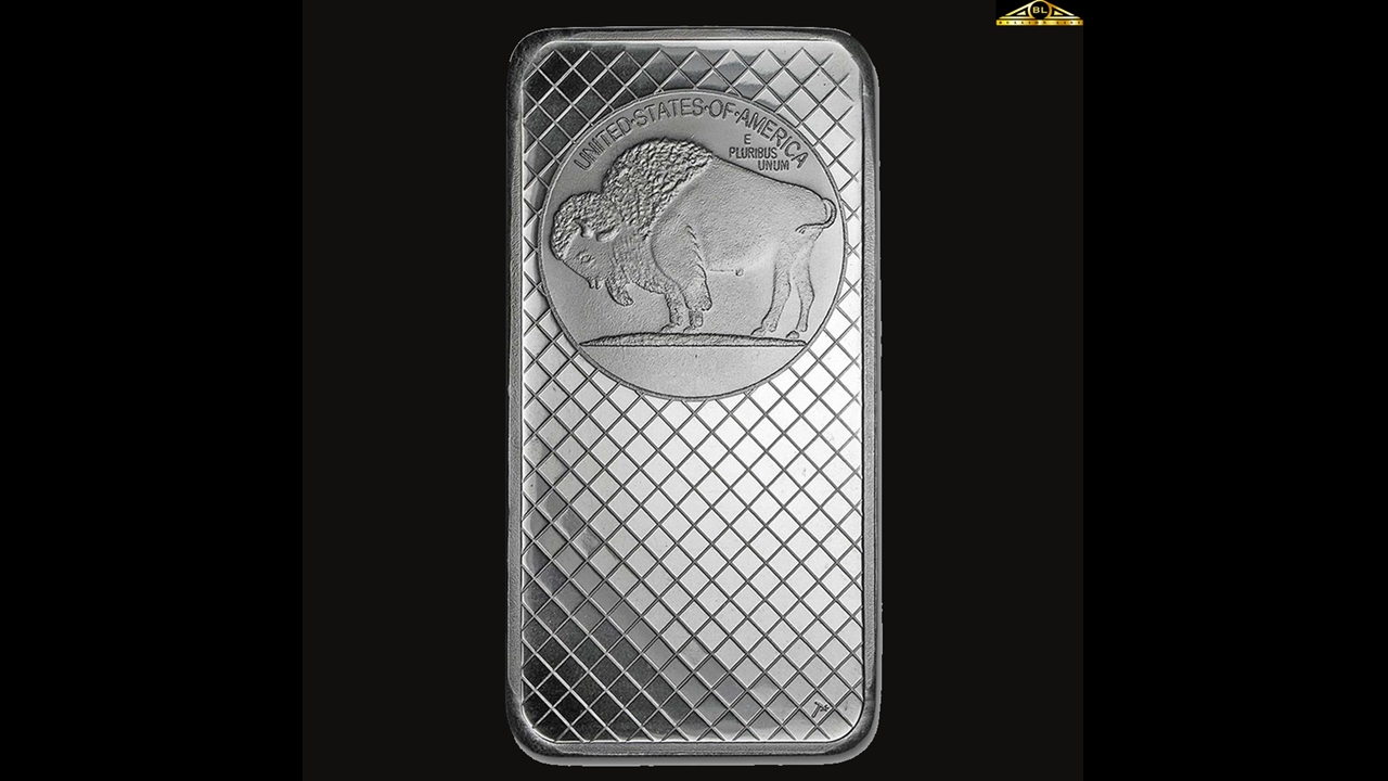 10 oz Silvertowne Mint Buffalo Silver Bar