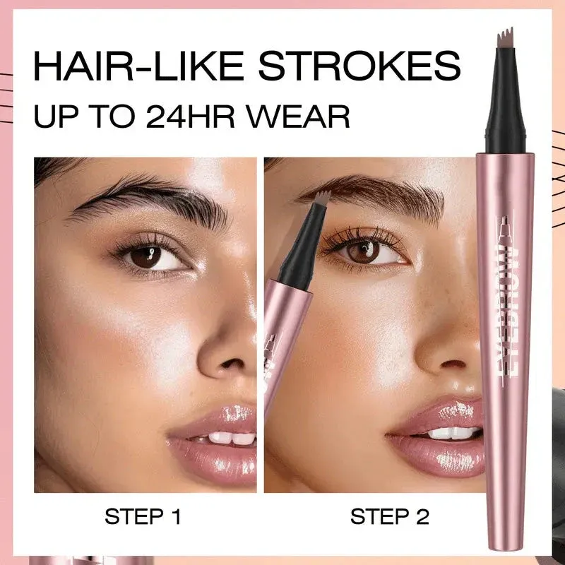 Waterproof Micro-Fork Brow Pencil – Natural Hair-Like Brows