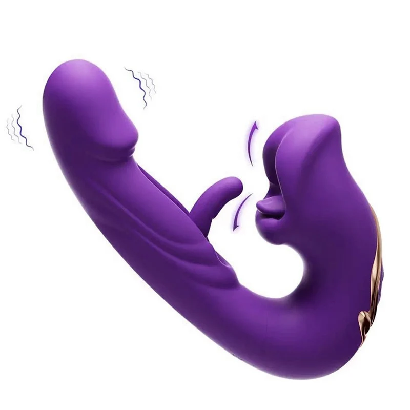 Limited-time offer 2026 Upgraded 4-in-1 Flapping & Licking Vibrator