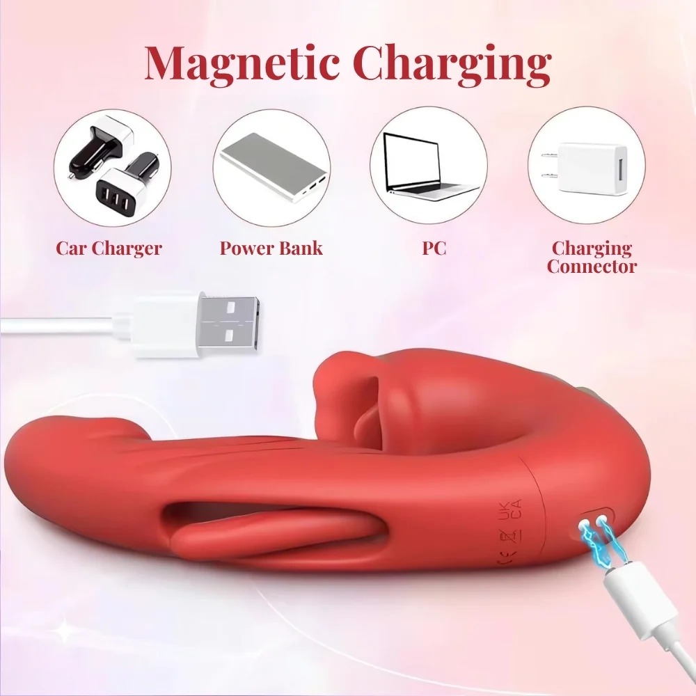 Limited-time offer 2026 Upgraded 4-in-1 Flapping & Licking Vibrator