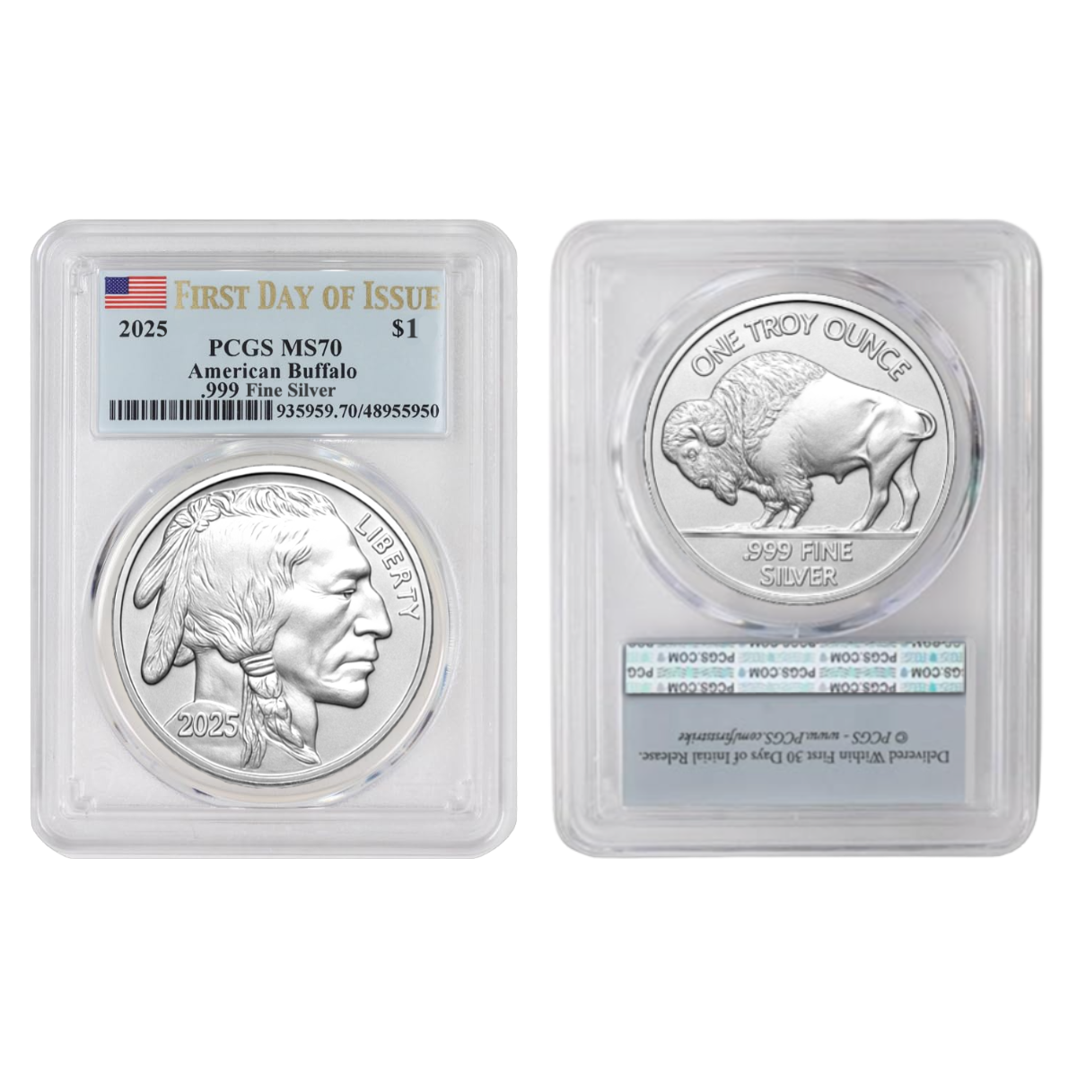 American Buffalo 2024-2025 One Ounce Silver Proof Coin