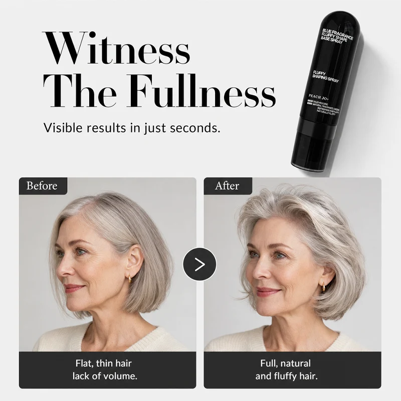 Volumizing & Setting Spray-Fluffy Hair Volume Spray-Instant-looking volume without the heavy, sticky feel.