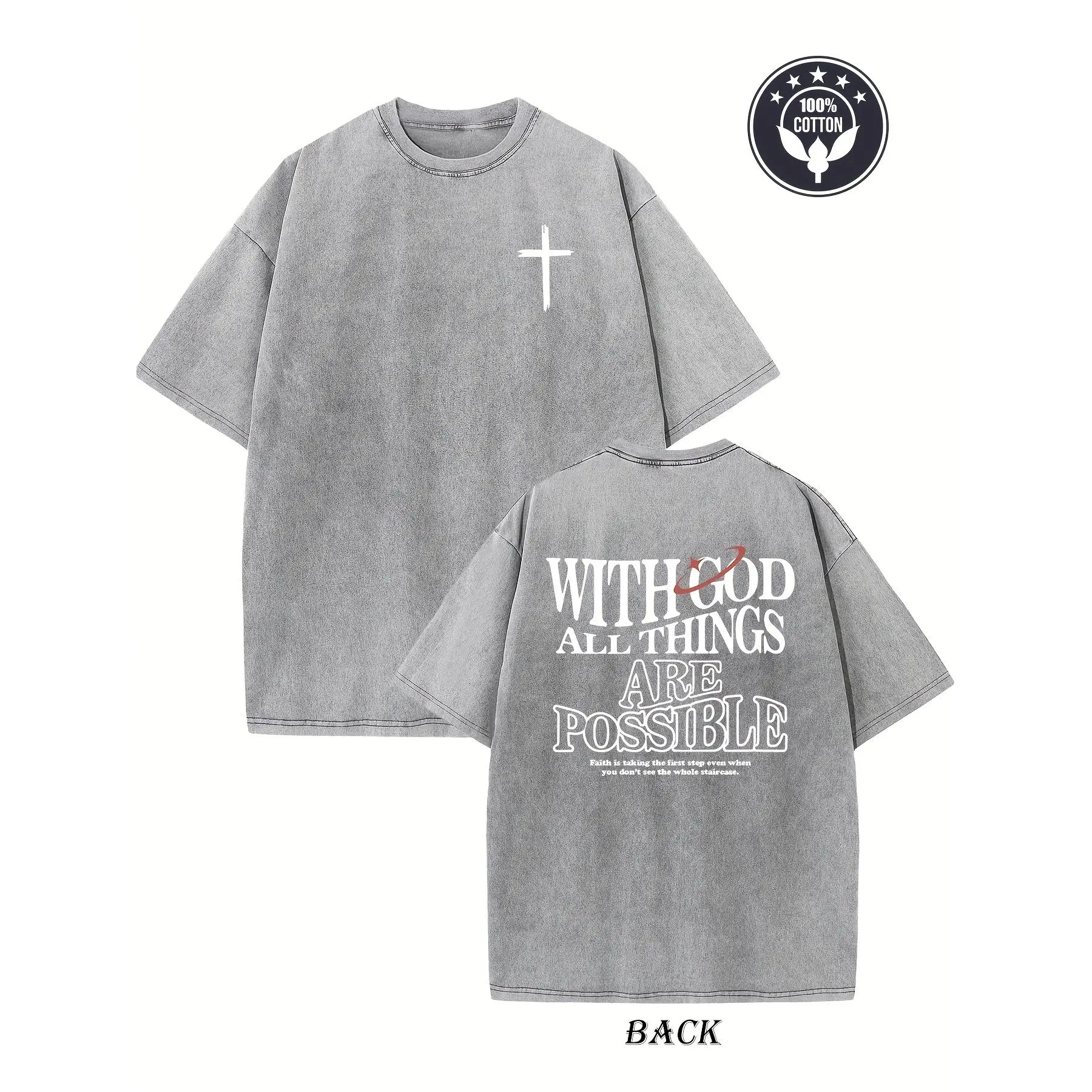 Loose Hip-Hop Street Fashion T-Shirt