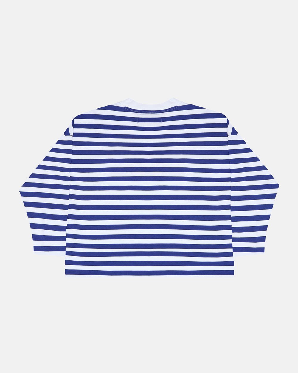 PARDON ME LONGSLEEVE WHITE & NAVY