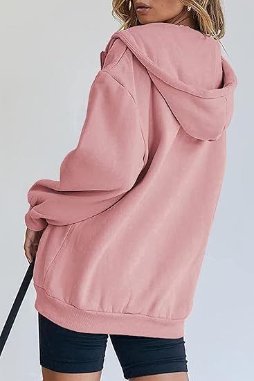 Women's 2026 Zip Up Y2K Hoodies Casual Long Sleeve Sweatshirts Fall Spring Track Jackets with Pockets