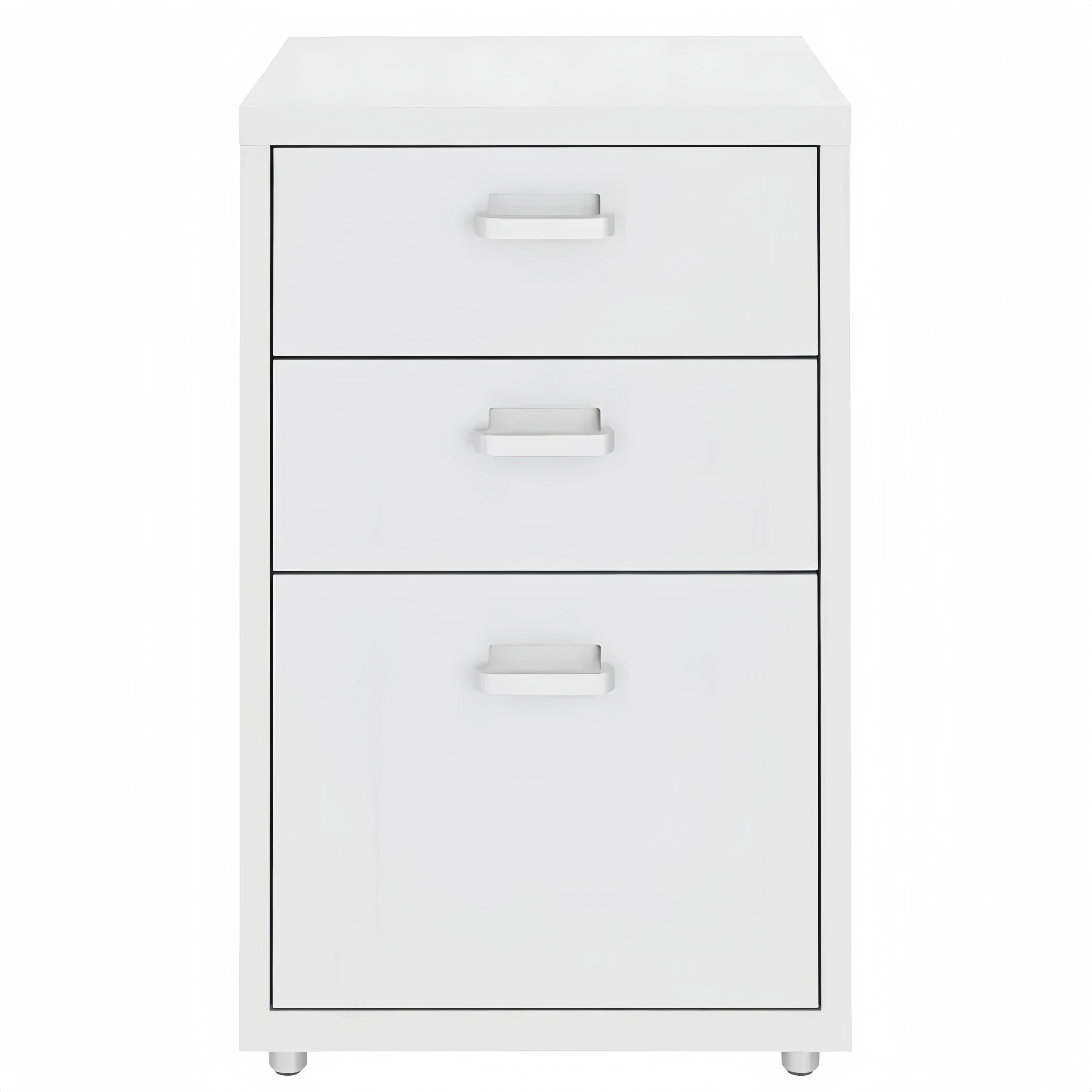 Armoire mobile à roulettes avec 3 tiroirs pour rangement